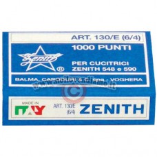 Puntine cucitrice Zenith Mod.548 e 590 Art.130/E (6/4) - 1.000punti